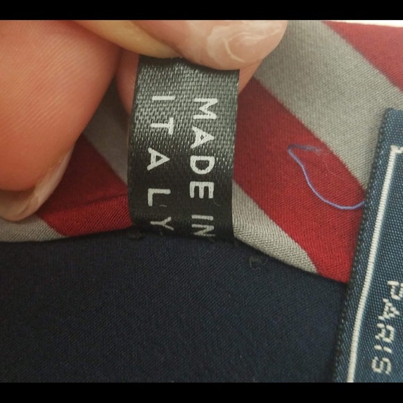 Balanciaga vintage 100% silk classic wide tie - Picture 7 of 7